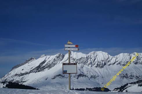 20070110 0022 val arly mont blanc domaine skiable jaillet paysage montagne neige