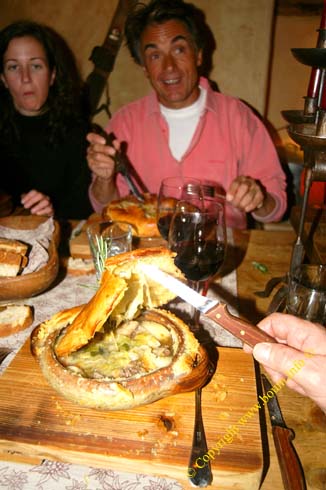 20070110 0083 val arly mont blanc restaurant ferme victorine soufflé agneau thym