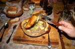 20070110 0082 val arly mont blanc restaurant ferme victorine soufflé agneau thym