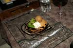 20070110 0089 val arly mont blanc restaurant ferme victorine presentation dessert glace