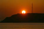 20070419 0175 cotentin plage mer barneville carteret coucher soleil phare